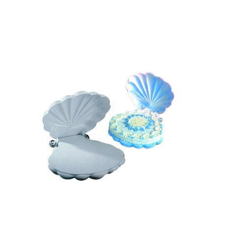 Presentoir plastique coquille avec maintien du froid