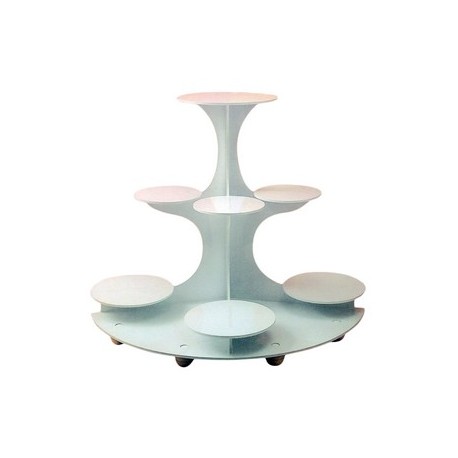 Presentoir plastique gateaux, tartes, petits fours
