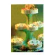 Presentoir plastique gateaux, tartes, petits fours