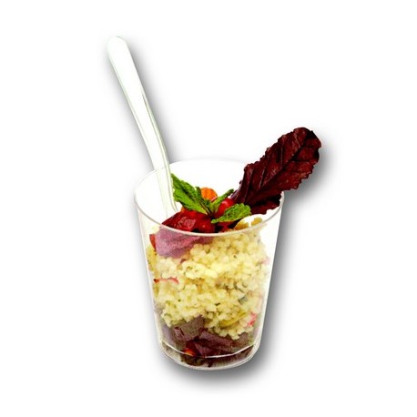 Verrine "mini verre" plastique (x50)