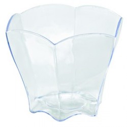 Verrine "corolle" plastique (x24)