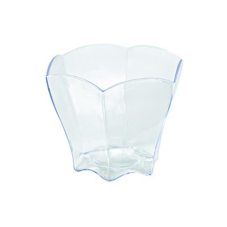 Verrine "corolle" plastique (x24)