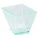 Verrine "petit carre vrille" plastique (x100)