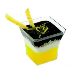 Verrine "tulipe" plastique (x100)