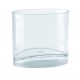 Verrine "ellipse" plastique (x100)