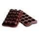 Plaque silicone pour chocolat "easy choc"