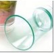 Verrine ronde 8cl vert d'eau par 12