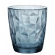 6 gobelets Diamond Bormioli rocco acqua bleu ou violet