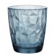 6 gobelets Diamond Bormioli rocco acqua bleu ou violet