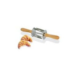 Rouleau inox à mini-croissant 