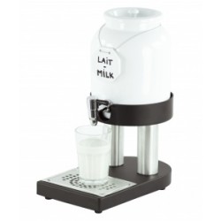 Distributeur de lait froid en porcelaine 4 litres
