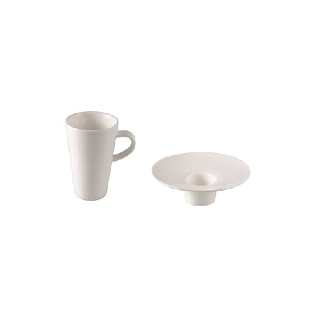 Tasse blanche porcelaine X6