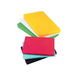 Planche à découper en polyéthylène de couleur (45x30cm)