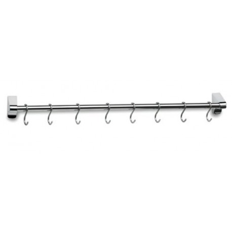 Barre porte-ustensiles de cuisine inox LACOR