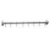 Barre porte-ustensiles de cuisine inox LACOR