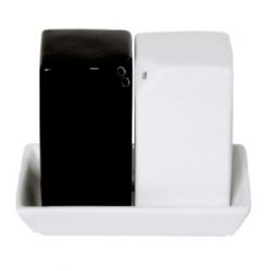 Salière + poivrière DOMINO (lot de 12)