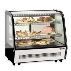 Vitrine réfrigérée deli cool ii, éclairage led, 2 étagères