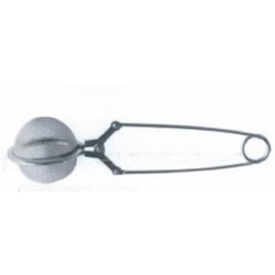 Pince à thé inox 