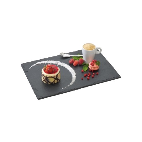 Assiette en ardoise naturelle (x6)
