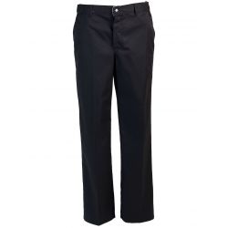 Pantalon mixte de cuisinier Timéo noir ROBUR