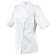 Veste de cuisine femme ROBUR Manille manches courtes