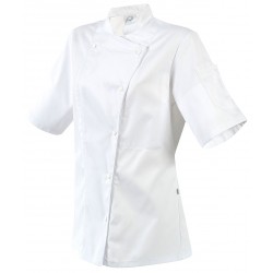 Veste de cuisine femme ROBUR Manille manches courtes