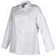 Veste de cuisine femme ROBUR Manille manches longues