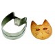 Decoupoir inox tete de chat pour sable