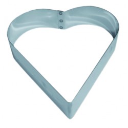 Moule inox forme coeur pour pâtisserie, entremet