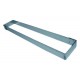 Cadre inox rectangulaire longueur 57 cm