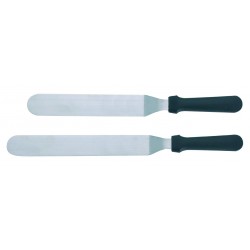 Spatule coudee inox patissiere