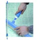 Manche a balai fibre de verre systeme captif