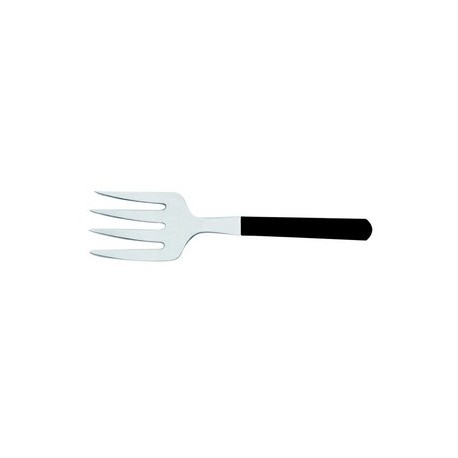 Fourchette de cuisine 4 dents lame inox, manche abs