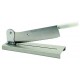 Couteau a pain sur socle tout inox lame crantee