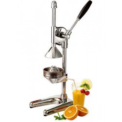 Presse agrumes chrome professionnel manuel