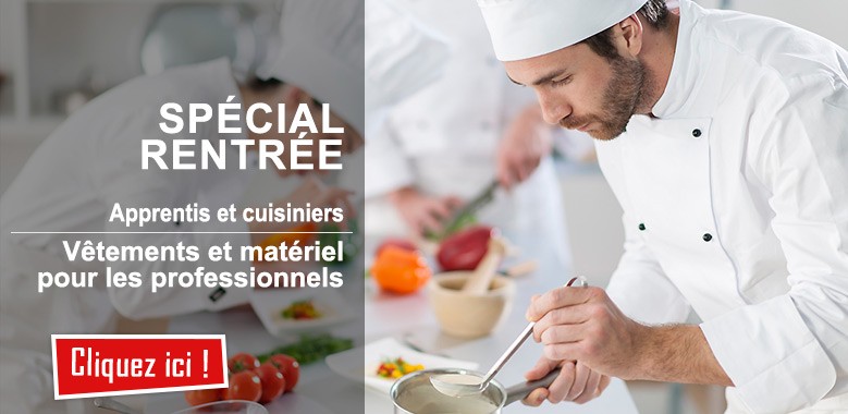 Spécial rentrée scolaire : tout le matériel pour les étudiants en cuisine !