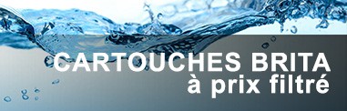 Cartouches BRITA professionnelles à prix filtré !